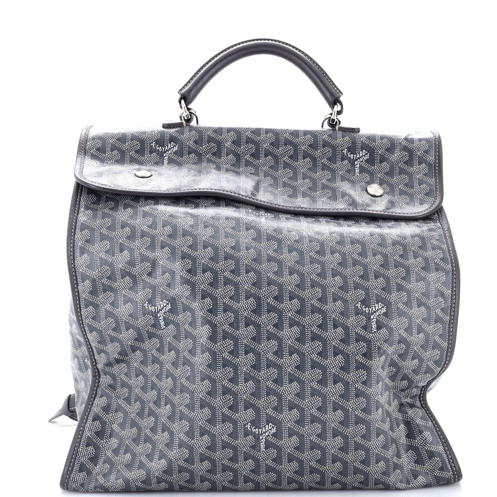 Goyard Saint Leger Briefcase Backpack Coated Canvas
